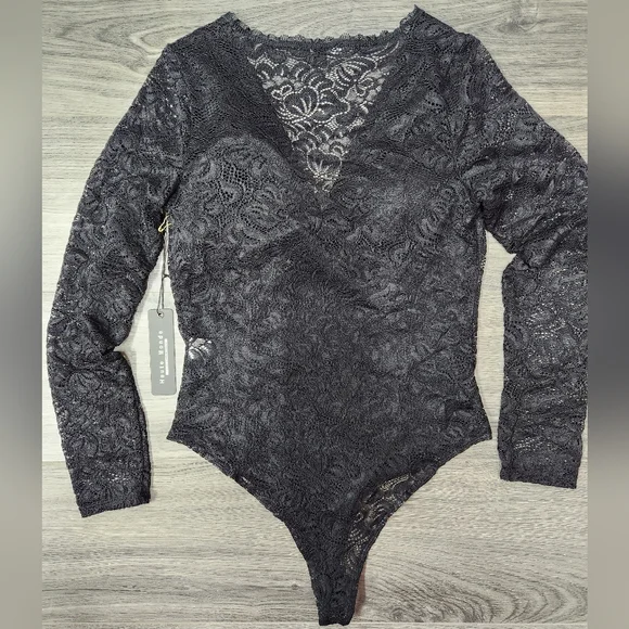 Haute Monde Bodysuit Top - Picture 2 of 6